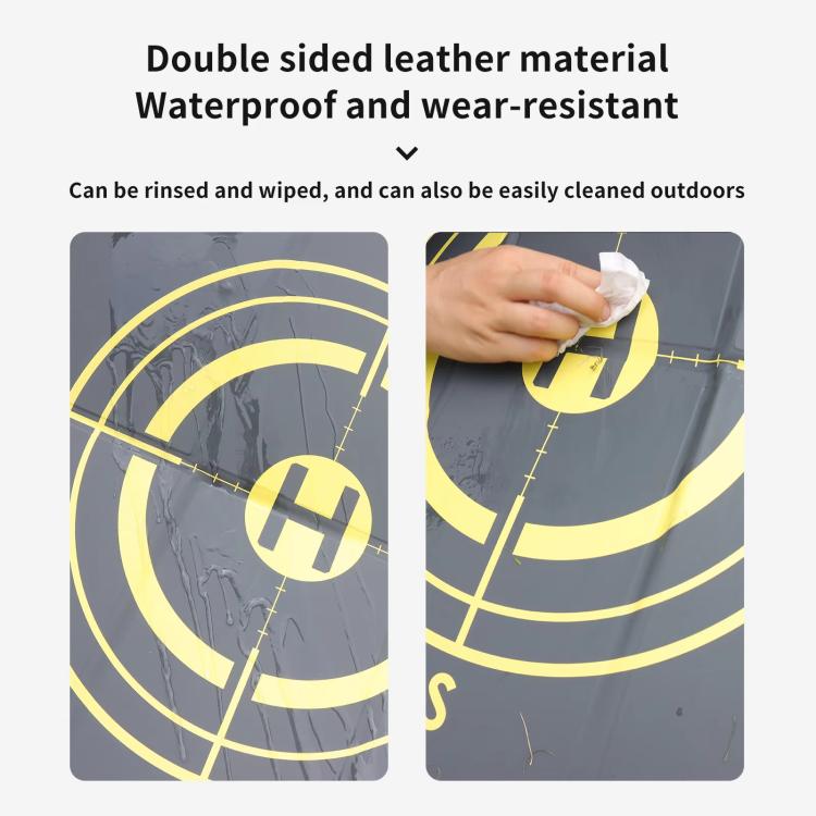 CQT 55cm Universal Reflective Drone Landing Pad Dual-Sided Waterproof Foldable Mat with Ground Pegs CQT 55cm Universal Reflective Drone Landing Pad Dual-Sided Waterproof Foldable Mat with Ground Pegs